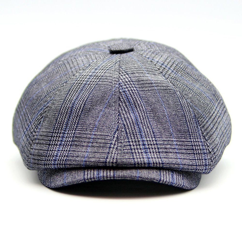Gray Newsboy Cap